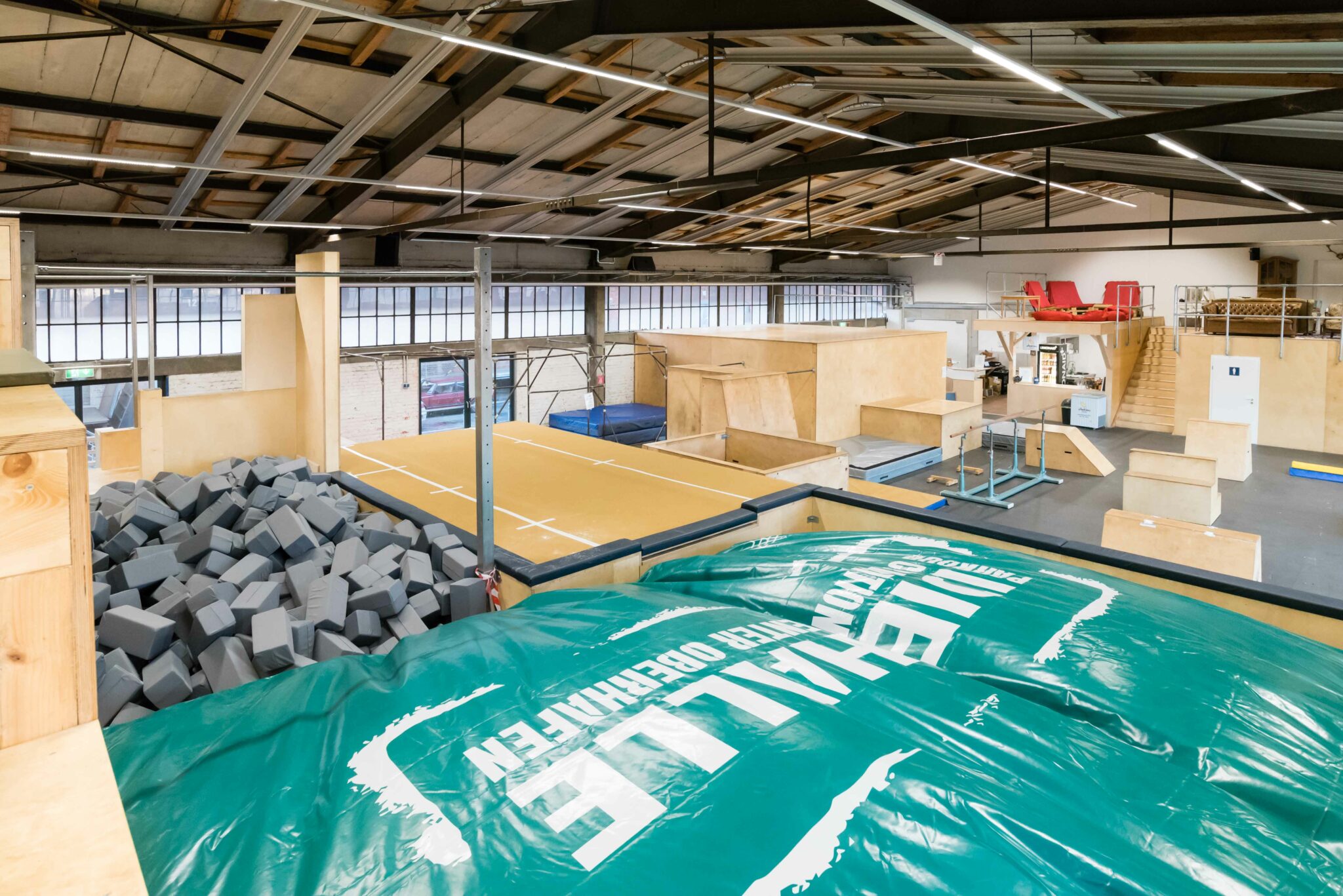 SEI AKTIV! Parkour Angebot in der ParkourHALLE Special Olympics Hamburg